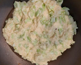 簡単！卵と豆腐とはんぺんでお好み焼き風作り方3写真