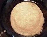 そば粉でトルティーヤ風ラップサンド作り方1写真