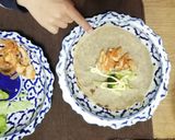 そば粉でトルティーヤ風ラップサンド作り方3写真