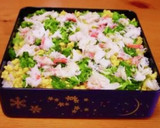 ♡舞茸入寿司ご飯のごちそう海鮮ちらし寿司作り方10写真