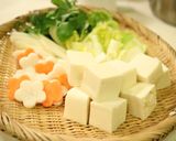 そうめんで豆乳湯豆腐作り方3写真