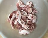 5分でできる豚こまとエリンギともやし炒め作り方1写真
