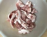 5分でできる豚こまとエリンギともやし炒め作り方1写真