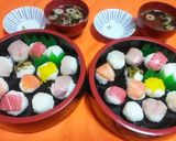 もち米配合で崩れない手まり寿司♪雛祭り作り方18写真