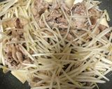5分でできる豚こまとエリンギともやし炒め作り方5写真