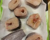 雷魚揚げとマンゴー作り方1写真