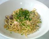 フライパンひとつで ツナマヨパスタ作り方5写真