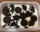 材料4つ！ズボラな私のオレオチーズケーキ作り方7写真