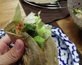 そば粉でトルティーヤ風ラップサンド作り方4写真
