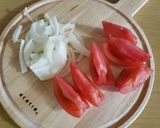 豚こまとトマトの和風ハッシュドポーク作り方1写真
