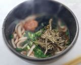 ほっこり♡とろろ昆布と梅の温うどん作り方5写真