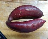 簡単！大学芋風の甘辛煮作り方1写真