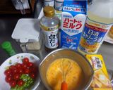 母娘直伝！ミニトマトのスクランブルエッグ作り方73写真