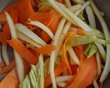 野菜カルボナーラ作り方4写真