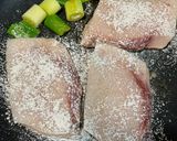 カジキマグロのオイスター照り焼き♪作り方3写真