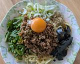 豚ひき肉で簡単♪台湾まぜそば作り方4写真