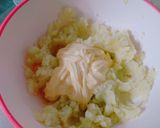 ＊鮭フレークとゆかりのポテトサラダ＊作り方4写真