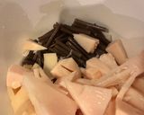 春の煮物☘️わらびとタケノコの煮物🌱作り方1写真