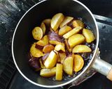 簡単！大学芋風の甘辛煮作り方10写真