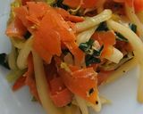 野菜カルボナーラ作り方6写真