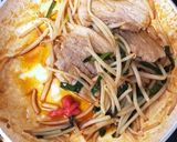もやしとニラの豚平焼き作り方4写真