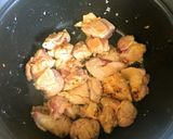 鶏肉とナスのポン酢マヨ炒め★作り方4写真