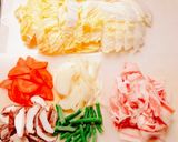 ♪ずぼら八宝菜♪(調味料すべて大さじ1)作り方1写真