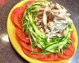 花椒香る☆鶏胸肉で棒棒鶏（バンバンジー）作り方5写真