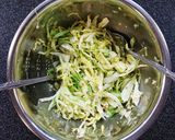 胡麻油香る♪爽やか春キャベツの塩麹サラダ作り方3写真