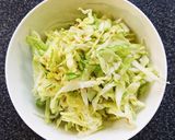 胡麻油香る♪爽やか春キャベツの塩麹サラダ作り方4写真