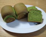 ふわふわしっとり米粉入り抹茶食パン作り方7写真
