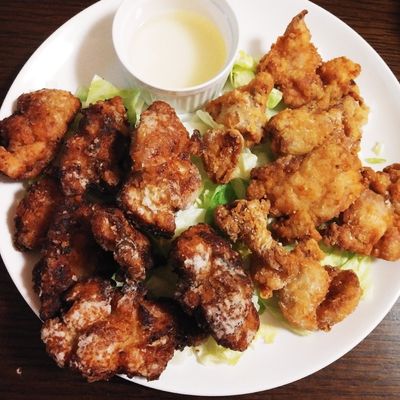 絶品☆2種類の塩唐揚げ by チビももちゃん♥️ 【クックパッド】 簡単