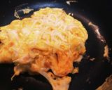 カレー粉&チーズのスクランブルエッグ作り方2写真