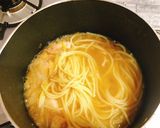 ベーコンと玉ねぎのコンソメスープパスタ作り方8写真