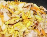 豚バラと白菜のオイスターソース炒め作り方10写真