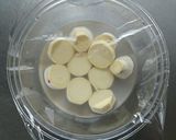 材料3つ☆フライパンで簡単芋きんつば。作り方2写真