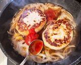 卵なし!煮込みハンバーグ作り方7写真