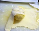 コロンと可愛い丸ごとりんごのアップルパイ作り方15写真