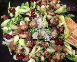 鶏肉の角切りとトウガラシの炒め物作り方15写真