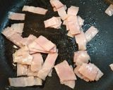 かき菜のベーコン炒め作り方2写真