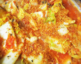 サバ缶と白菜のトマト煮 (トマト缶)作り方3写真