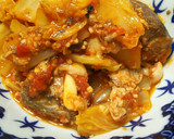 サバ缶と白菜のトマト煮 (トマト缶)作り方4写真