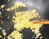 ピリ辛そぼろ納豆レタス包み☆作り方3写真