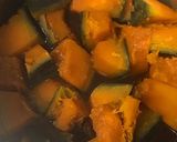 黒糖バターのかぼちゃの煮もの作り方6写真
