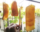 カブの皮でスルメ作り方3写真