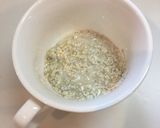 オートミールサラダチキン雑炊★ダイエット作り方5写真