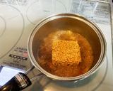 【悪魔の夜食♡】プデチゲ風簡単ラーメン作り方4写真