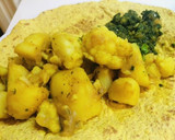 ベンガル風エビとほうれん草のカレー炒め作り方5写真