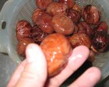 秘伝☆栗の渋皮煮作り方5写真