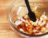 鶏むね肉のユッケ風作り方4写真